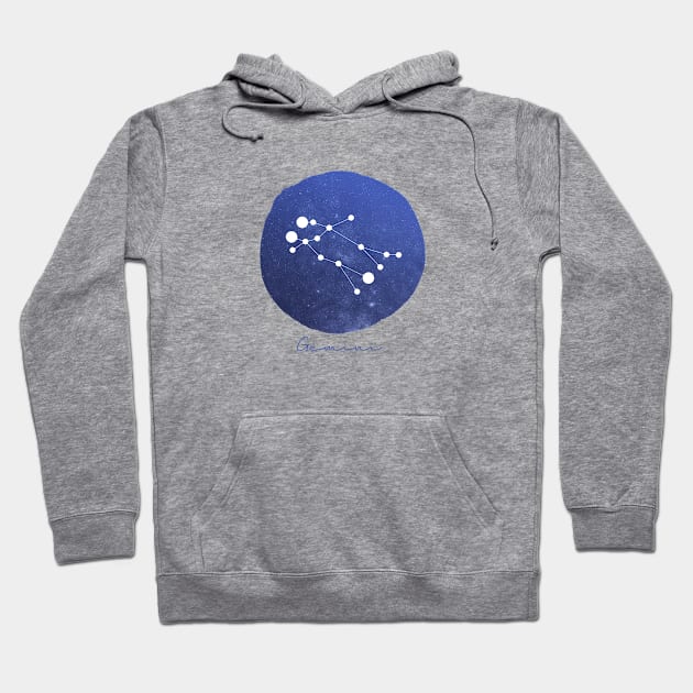 Gemini Starry Sky Hoodie by sophiesconcepts